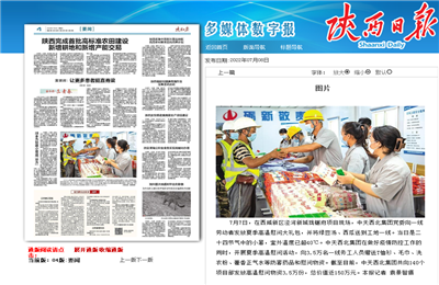 澳门新葡萄新京威尼斯987西北集团珑樾府项目高温慰问——《陕西日报》